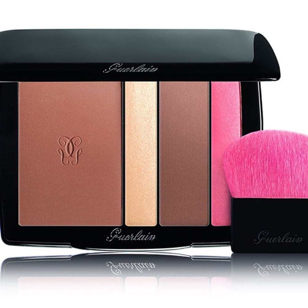 Guerlain Terracotta Bayadere Face & Eyes Contour Palette  New